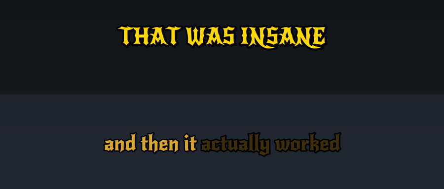New Rocker subtitle style